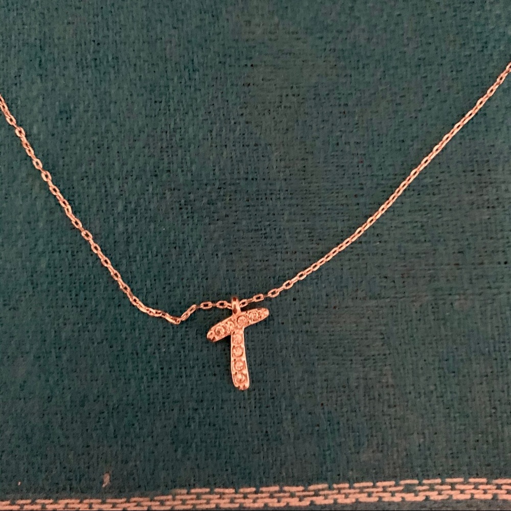 LC by Lauren Conrad Initial Necklace “T”